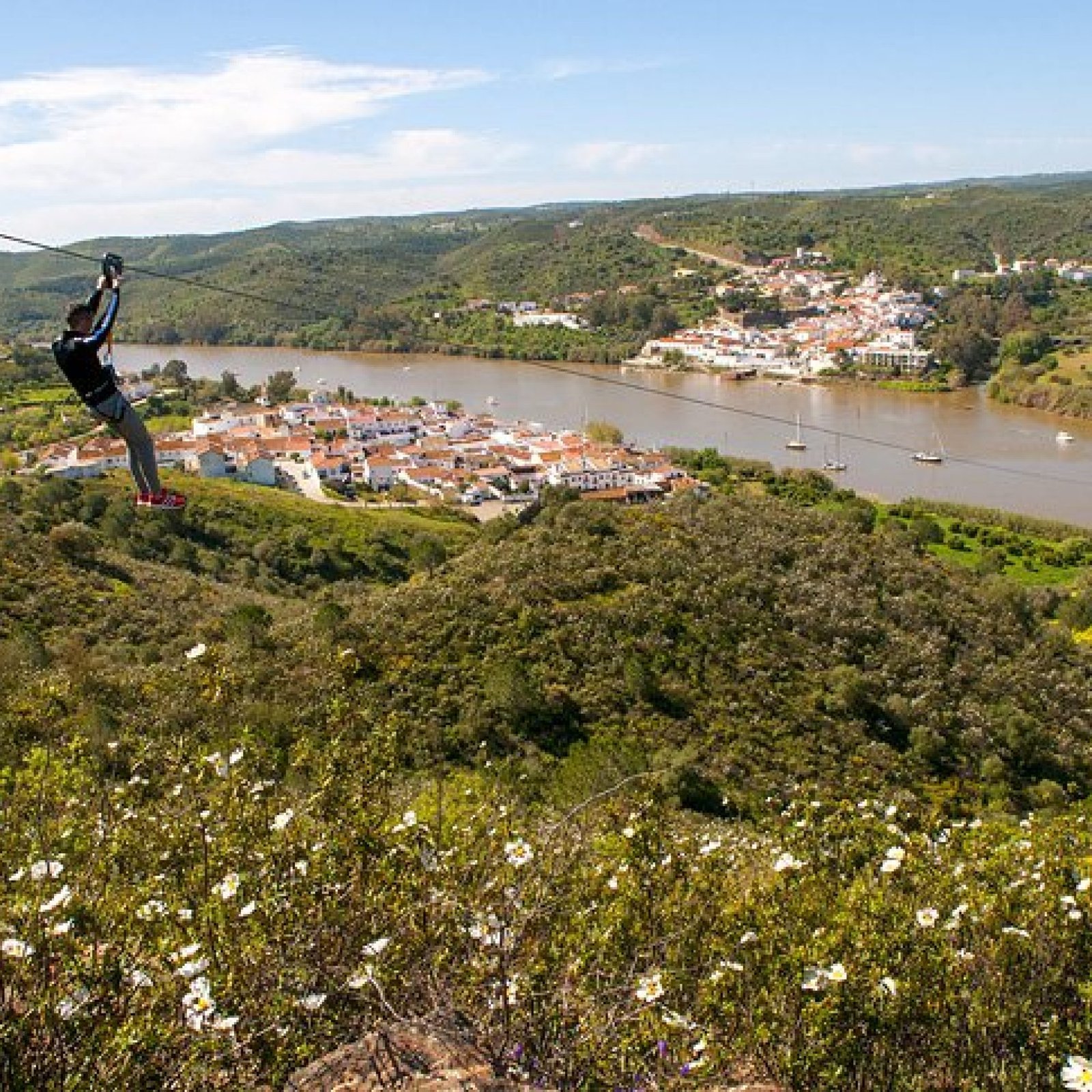 Cross-Border Zipline, Alcoutim