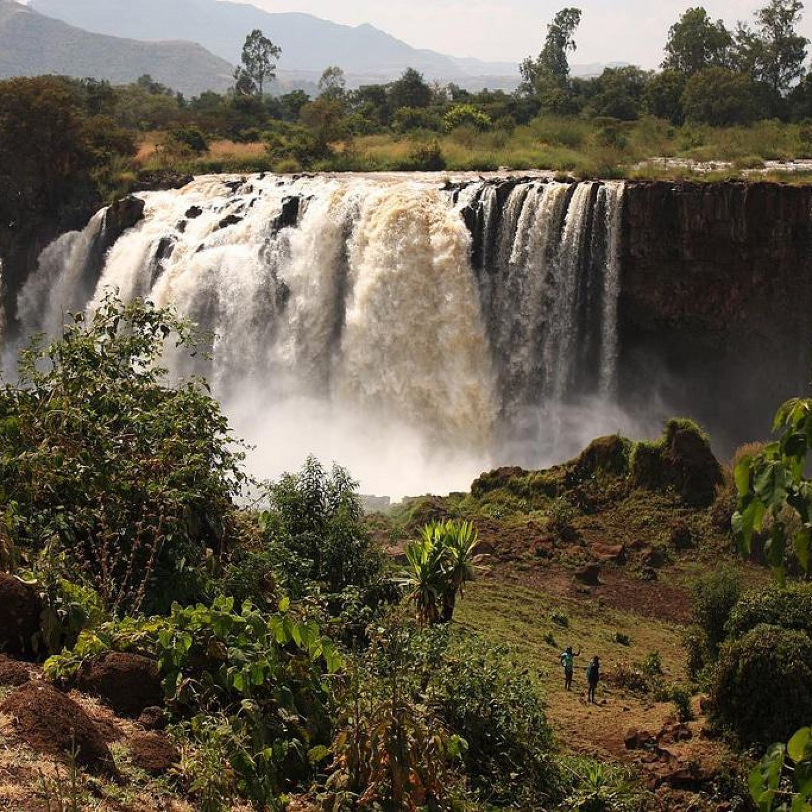 The Blue Nile Falls