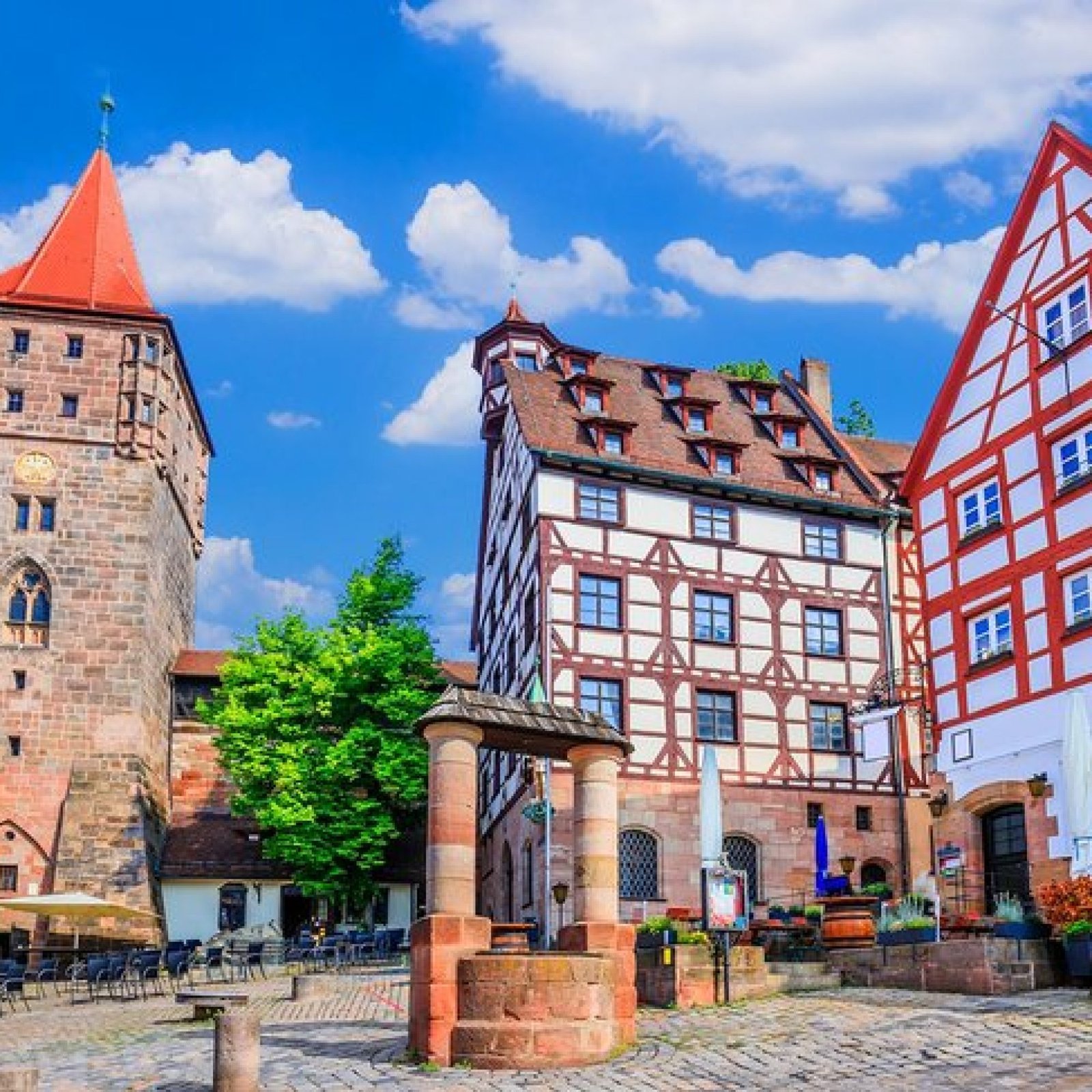 The Old Town (Altstadt) in Nuremberg