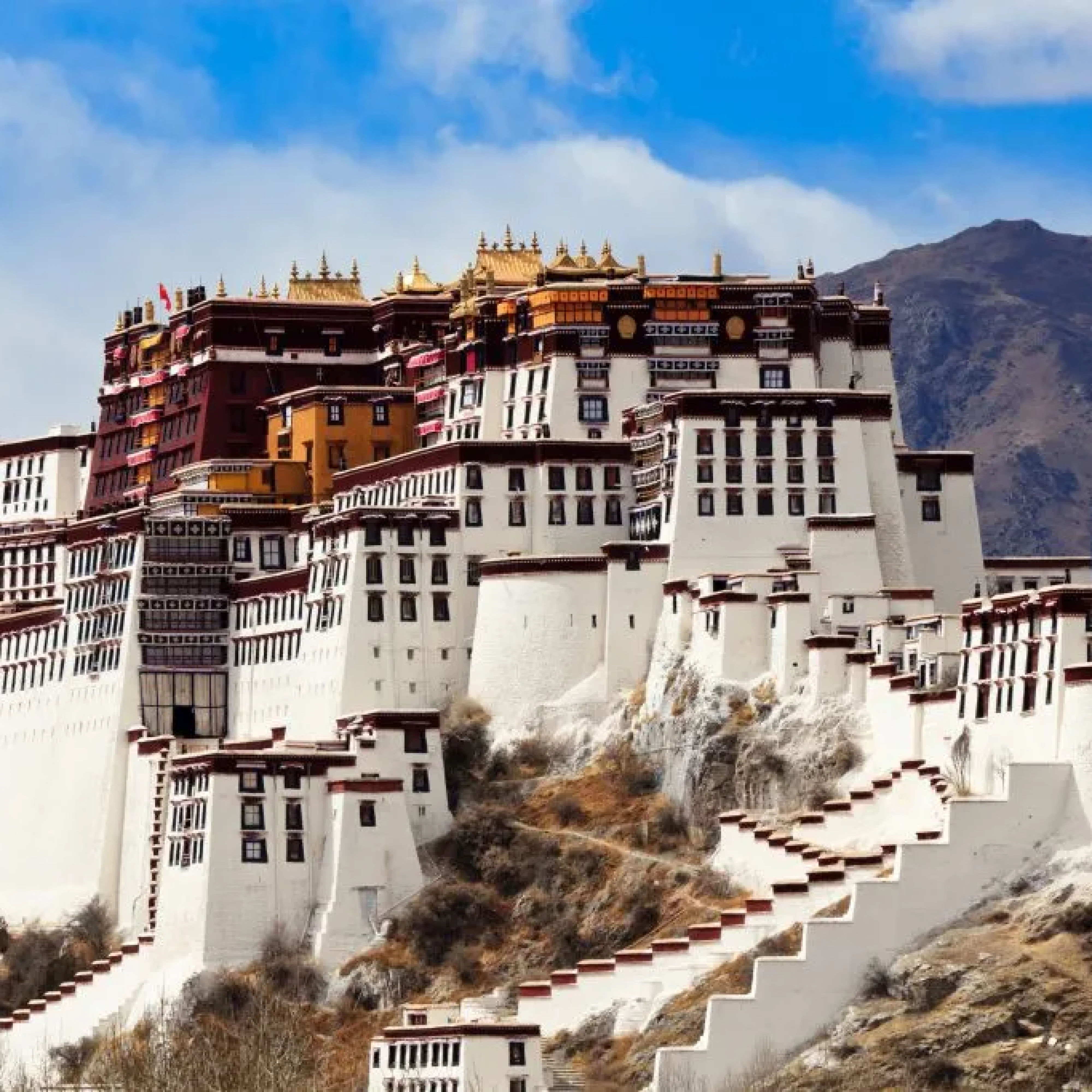 The Potala Palace (Tibet, Lhasa)