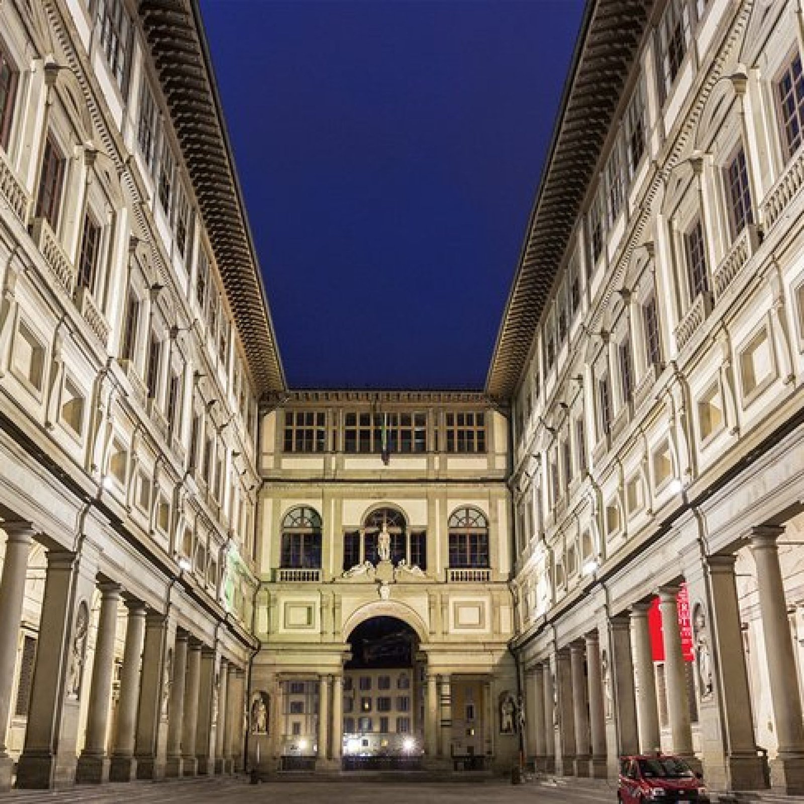 The Uffizi Gallery in Florence