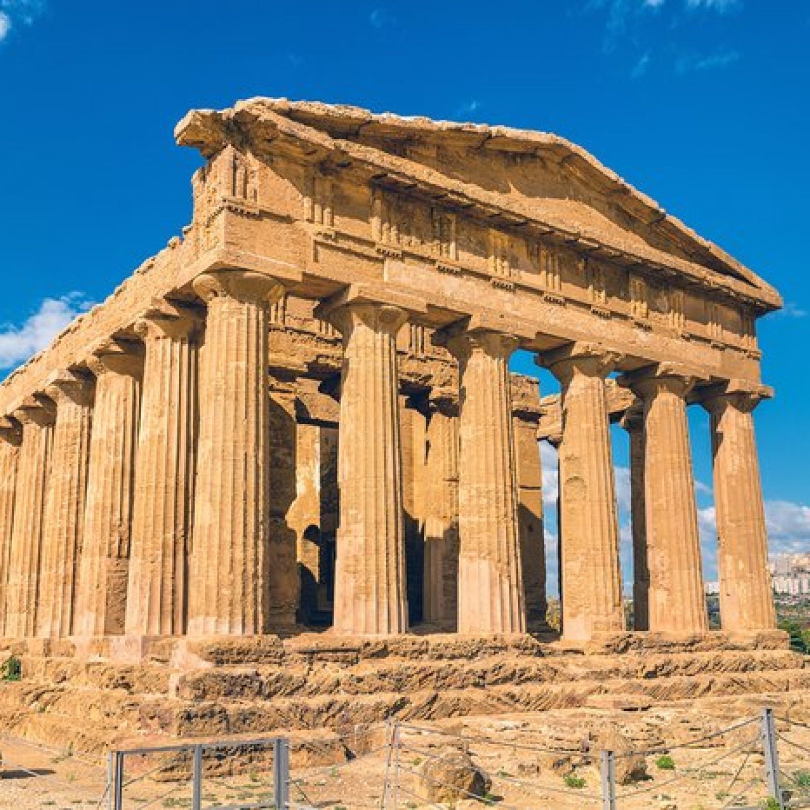 The Valley of Temples in Agrigento, Sicily