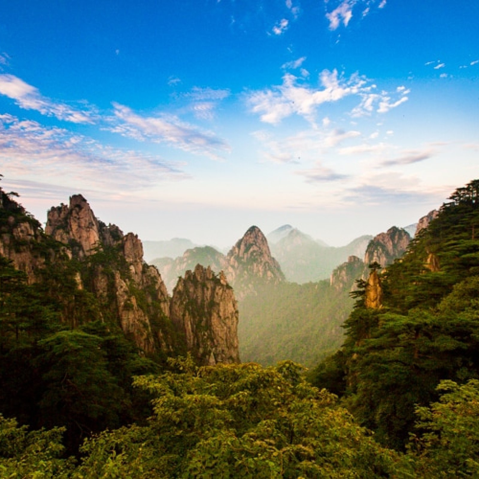 The Yellow Mountains (Huangshan)