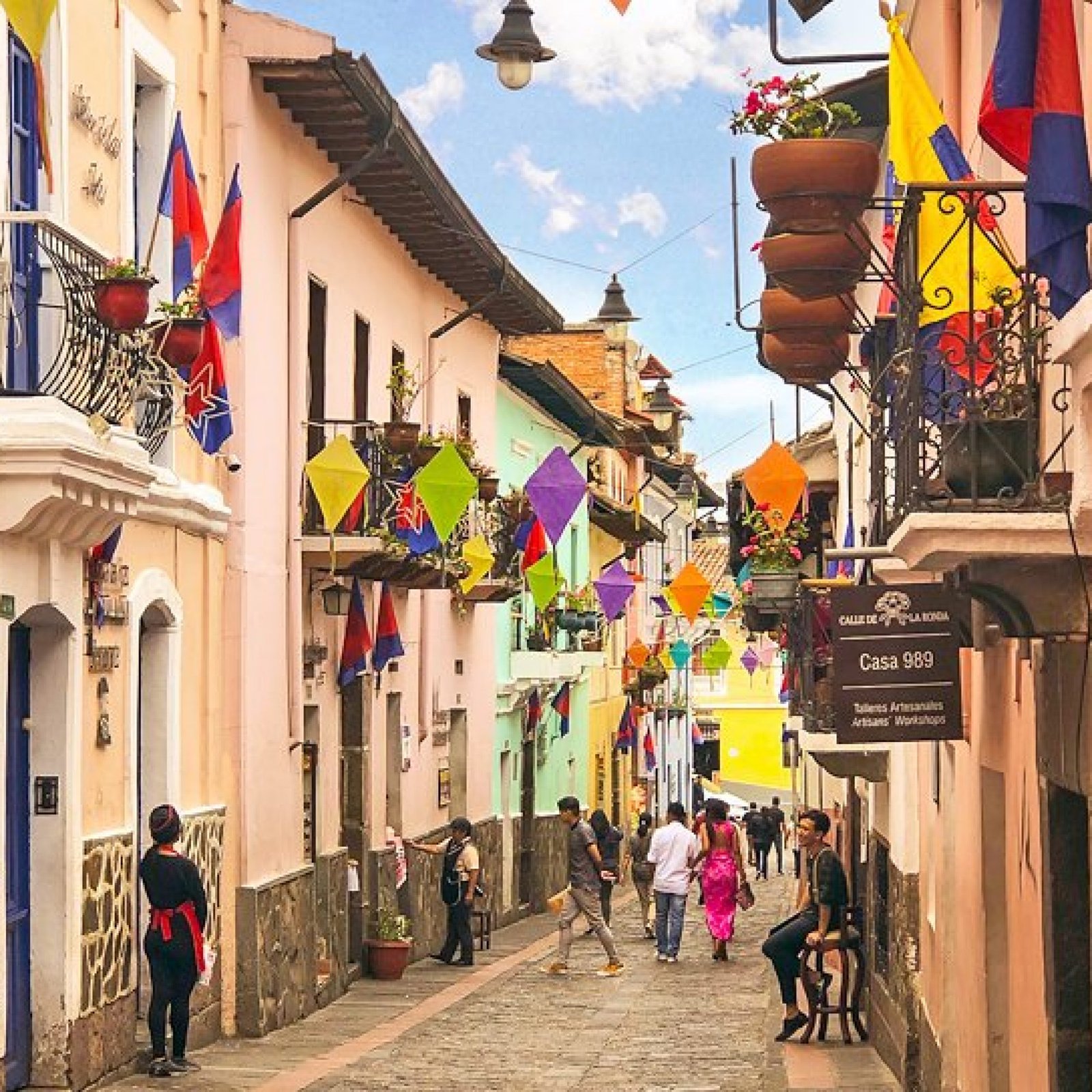 Walk down La Ronda